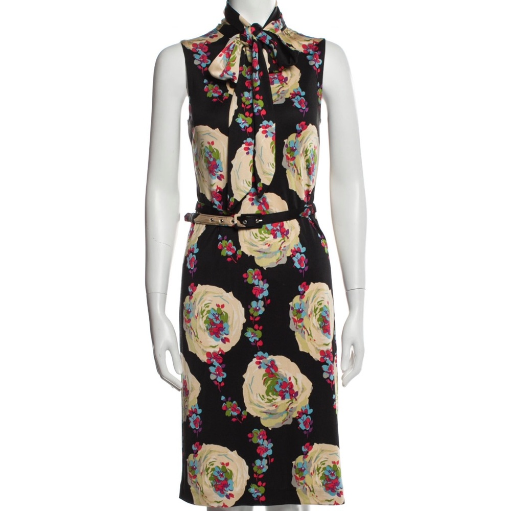 Beautiful Tory Burch silk midi dress EUC
